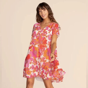 NWT Trina Turk Womens  Pansy Mini Dress